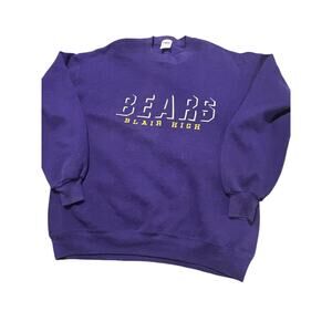 🐻 VTG 90s BLAIR HIGH BEARS CREWNECK 🐻